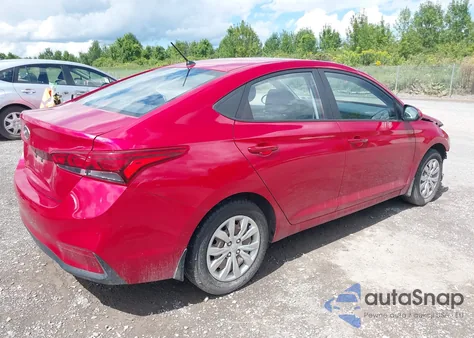 2018 Hyundai Accent Se из США, поврежденный, VIN 3KPC24A38JE012736